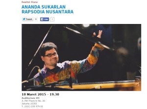 Konser Ananda Sukarlan